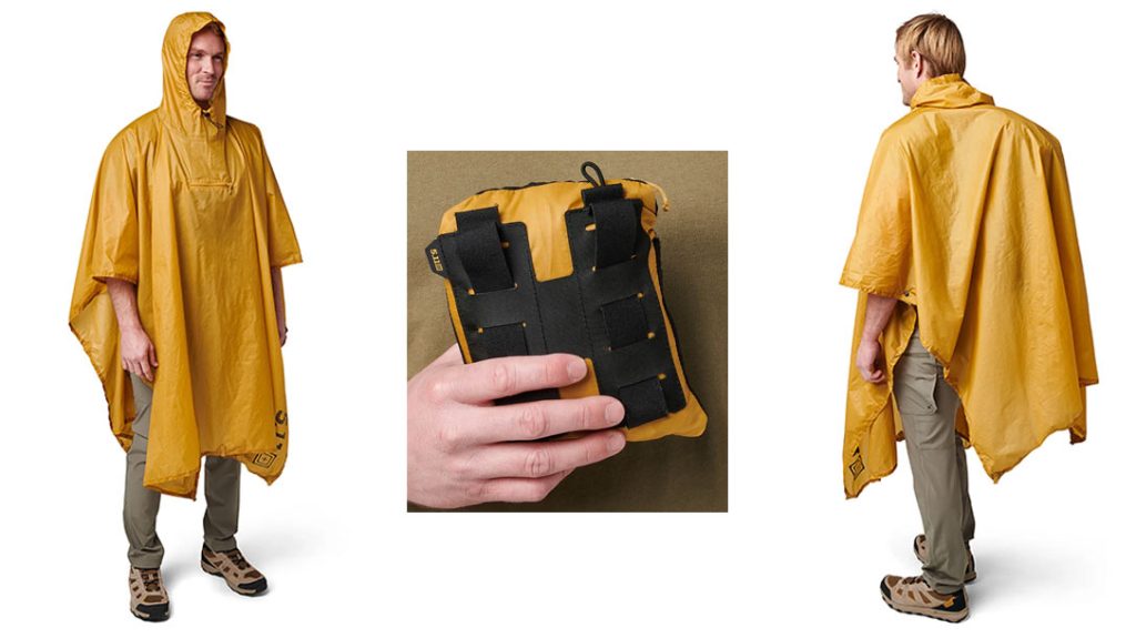 MOLLE Packable Poncho.