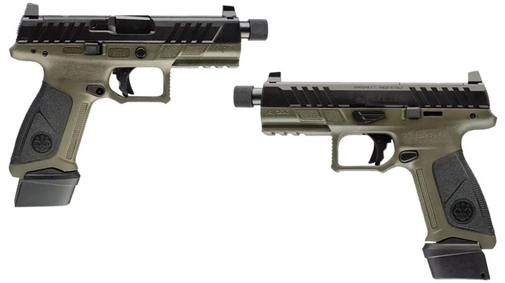 The Beretta APX A1 Tactical Pistol.