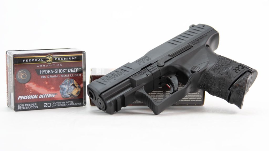 The author shot a 1.60-inch group with the little pistol running Federal 135-grain Hydra-Shok Deep ammo.