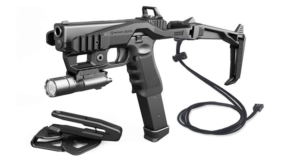 A Glock Conversion Kit under NFA rules.