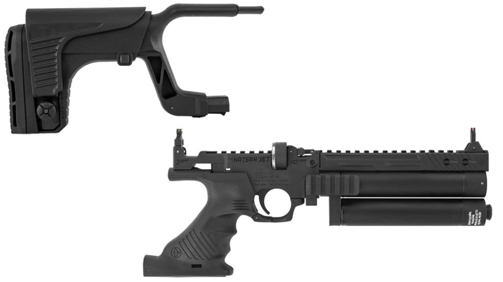 The Hatsan JET II PCP Air Pistol.