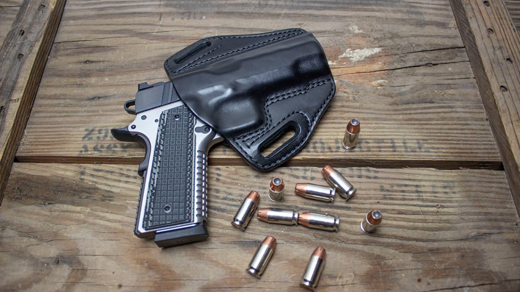 The Springfield Emissary fit in the 5JR Express holster like a glove.