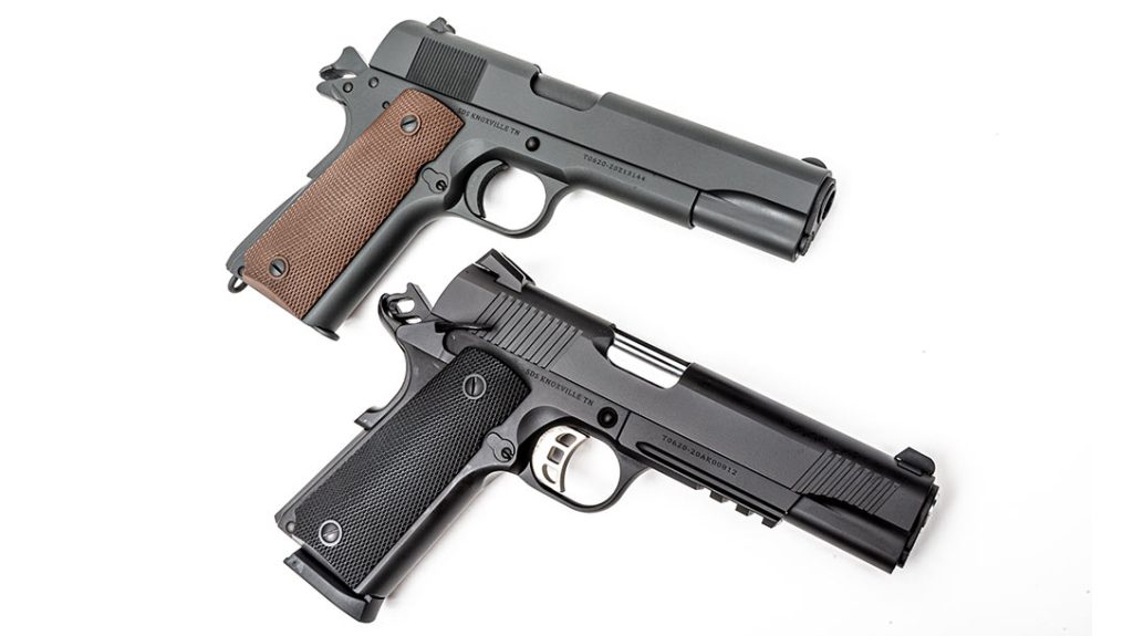 The Tisas 1911 A1 U.S. Army and 1911 Duty BR.